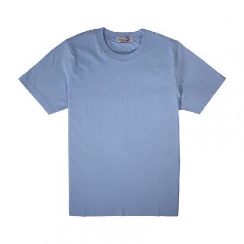 圓領短袖T-Shirt  SH485/粉藍